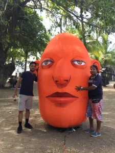 Janis Inflatable in Nicaragua