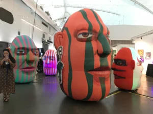 Janis Inflatable Installation, Art Vancouver, Canada