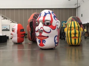 Janis Inflatable Installation, Art Vancouver, Canada
