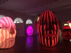 Janis Inflatable Installation, Art Students League, NYC