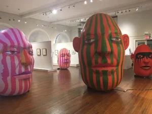 Janis Inflatable Installation, Art Students League, NYC