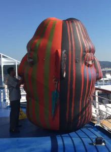Janis Inflatable aboard Oceania Cruise Line