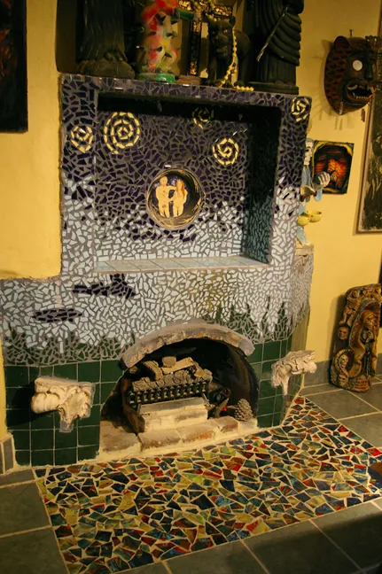 Fireplace Ceramic